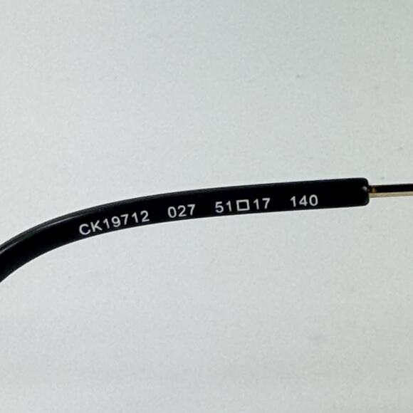 Calvin Klein CK19712 027 Womens Round 51-17-140mm Gray Eyeglasses FRAMES ONLY main image 7